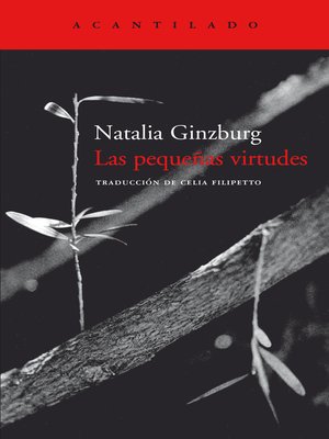 cover image of Las pequeñas virtudes
